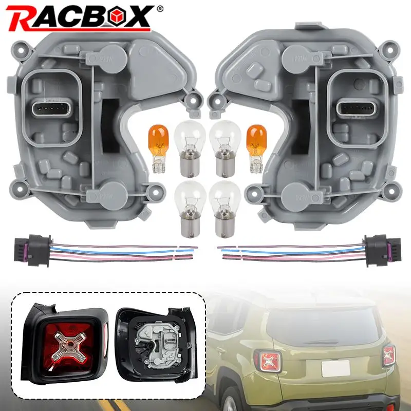 Support de feu arrière et ampoule à prise, pour Jeep Renegade 2015 2016 2017 2018 2019 2020 2021 2022 2021 2023 68270892 AA 68270837 AA