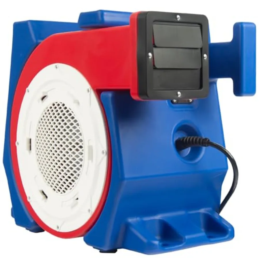 

Профессиональный воздуходувный вентилятор 2.0HP для надувных изделий: рекомендуется для батутов, декораций, надувных аттракционов, палаток, покрасочных боксов