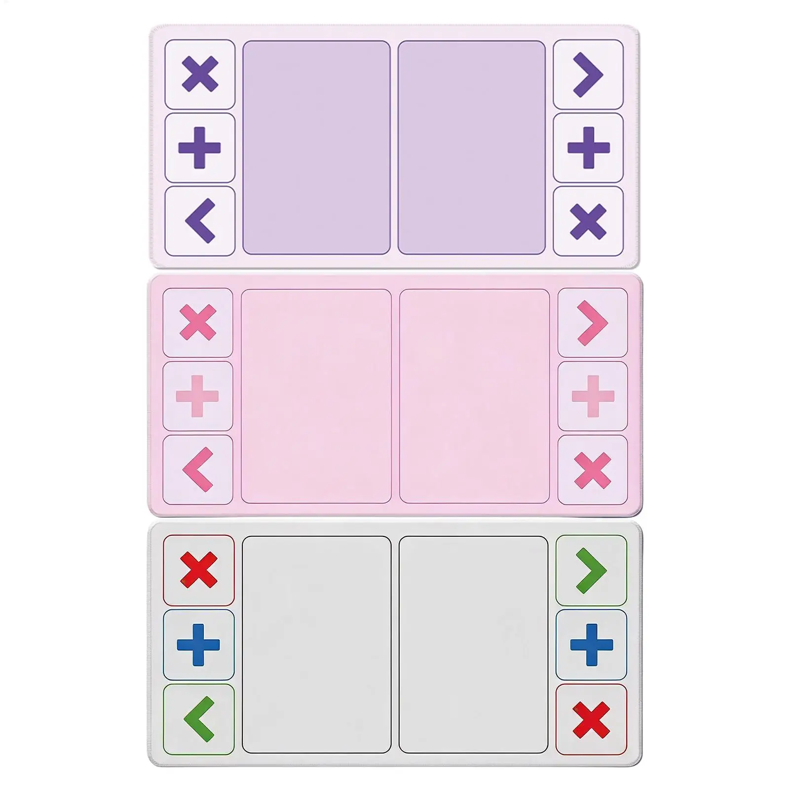 Trading Mat for Kids Toys Non-Slip Portable Rollable Trading Game Mat Featuring Accept and Reject Zones Fair and Fun Trading Mat
