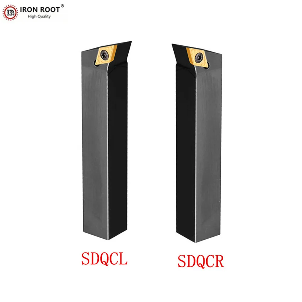 Turning Tool Holder SDQCR1010H07,1212H07,External Turning Tool Holder CNC lLathe Tool FOR DCMT070208 insert