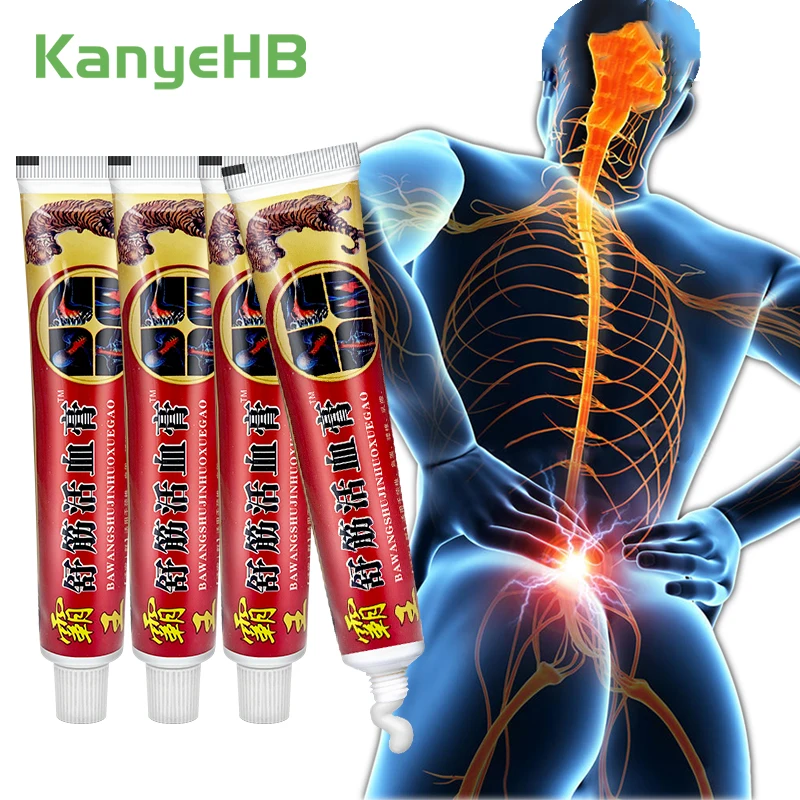 1-2-4pcs Tiger King Joint Ointment Tiger Balsam Chinese Medicinal Relax Body Muscles Joint Cream Sciatica Low Back Pain Plaster