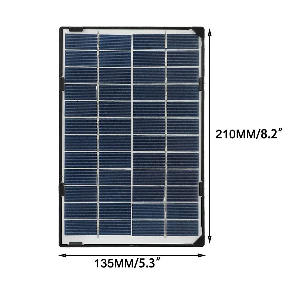 Für RV Solar Power Solution 15W Solar Panel 210*135*5MM Solar Ladegerät Für RV Batterie langlebige Konstruktion