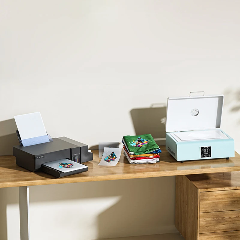 

Мини-печь A4 DTF для DIY-печати на футболках и одежде, с интеллектуальным контролем температуры, равномерной сушкой и быстрым высыханием для чернил для деколей, 350 Вт