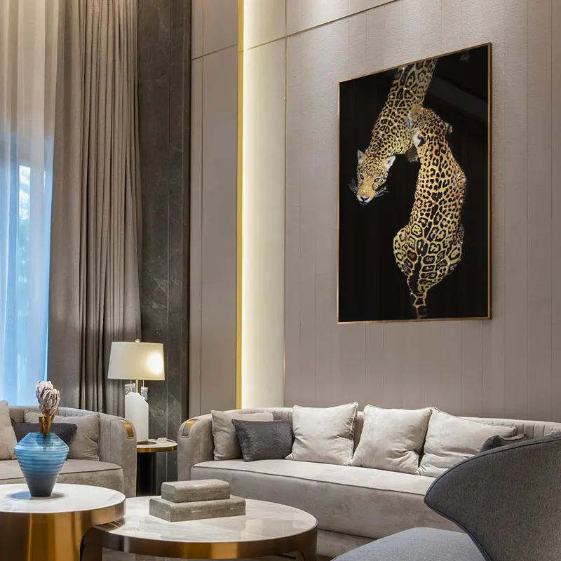 CX entrance high-end luxury decorative painting home living room background wall hanging painting
