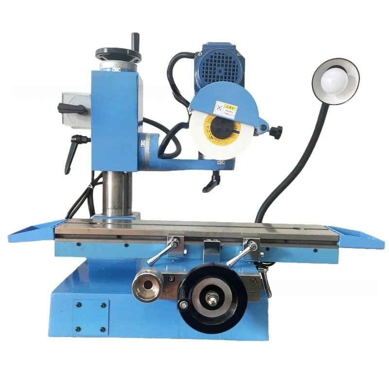 Universal tool grinder, with grinding head, internal and external hobbing knife, surface grinder, multifunctional grinder