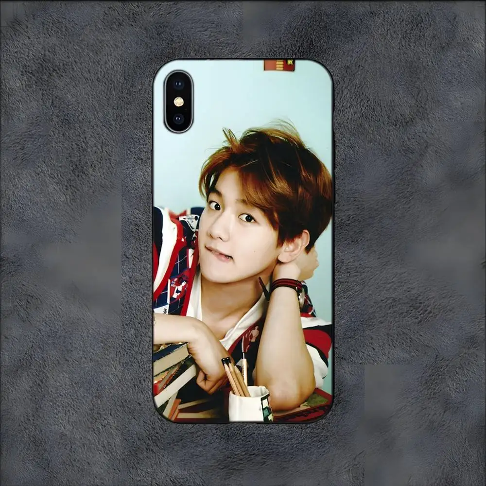 حافظة هاتف B-BaekHyun E-EXO لهاتف سامسونج S25، S24، S22، S23، S30، Ultra، S20، S30، Plus، S21 Fe، 10,9,5G غطاء سيليكون