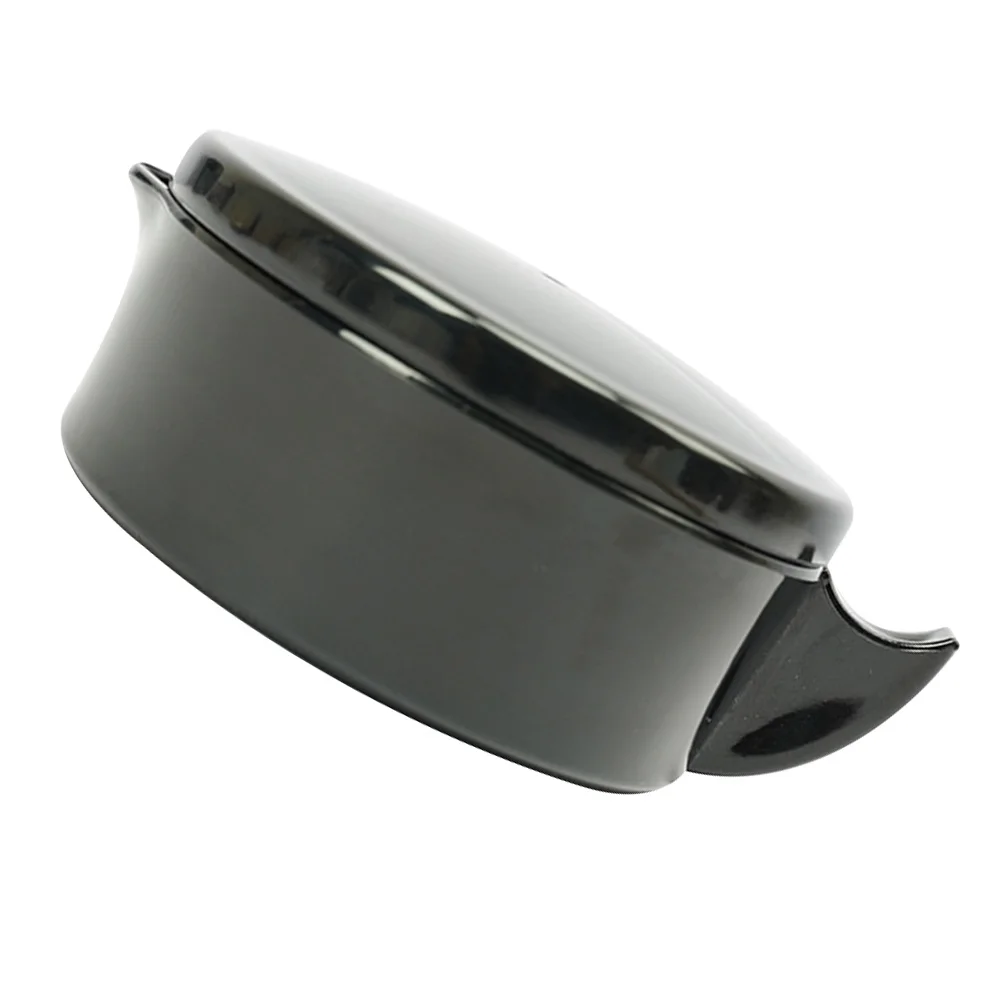 1 pçs multifuncional tinta piscina inkstone durável prático recipiente de tinta com tampa para caligrafia pintura escova limpeza armazenamento