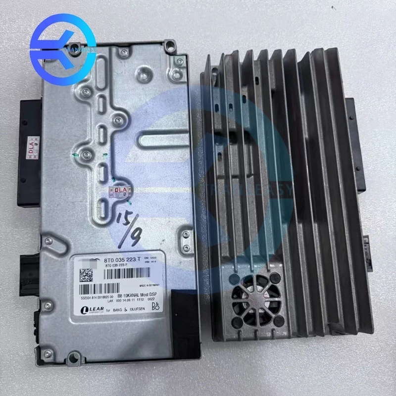 مضخم الطاقة 8T0035223F مع بدلة الألياف الضوئية لأودي A4 Q5BO A5 S4 S5 8T0035223AN 8T0035223AL 8T0035223H