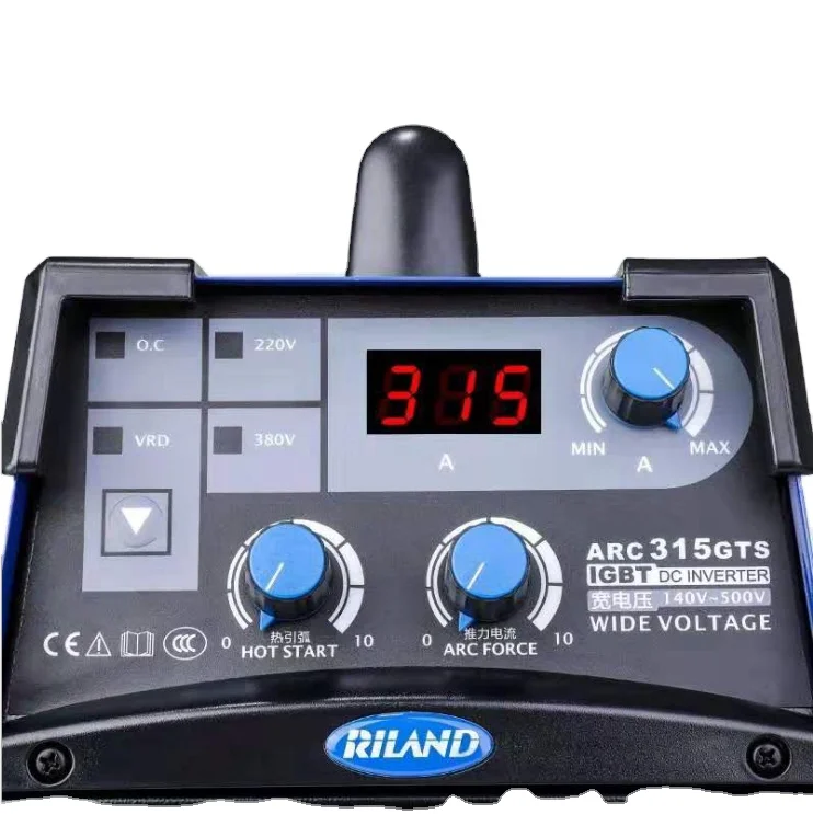 Soldadora de arco manual de CC con inversor industrial ZX7 400G