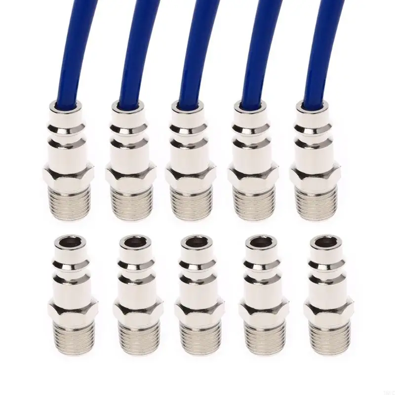 T8uc Euro Air Line Line Contting Concter Quick Release 1/4 дюйма BSP мужской нить