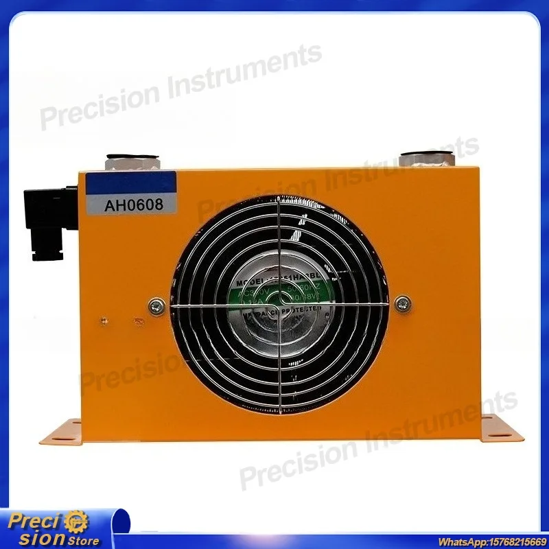 

AH0608T-CA Mobile Hydraulic Oil Cooler With Fan 60L/min 12V 24V 110V 220V Industrial Cooling Equipment