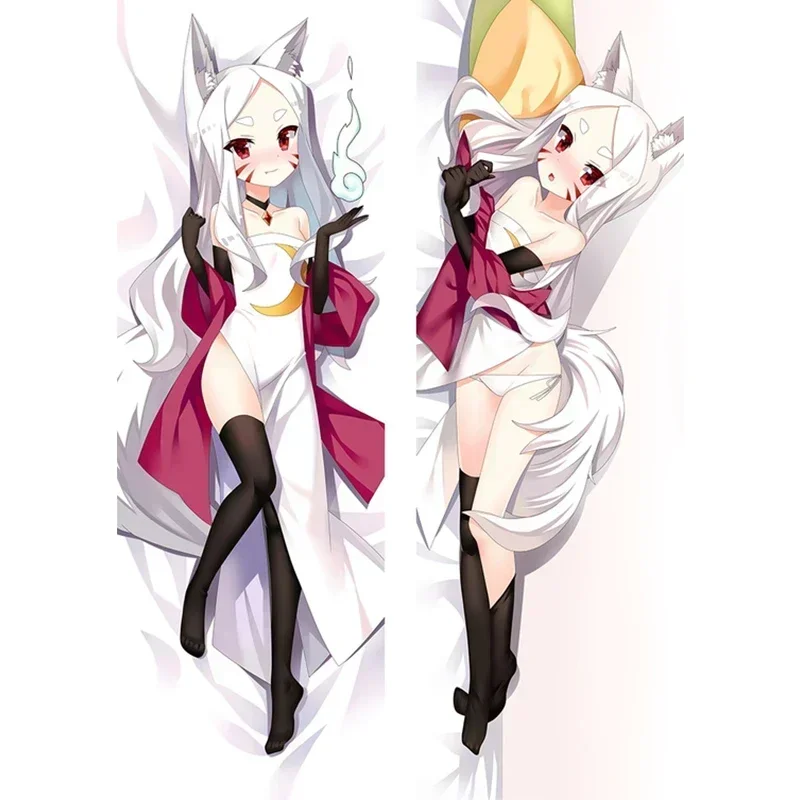 60x180cm Japanese Anime Sewayaki Kitsune no Senko-san Senko Shiro Dakimakura Otaku Male Cushion Cover Fullbody Throw Pillow Case