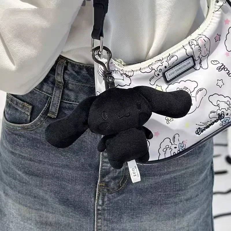 

Новая модель Hello Kitty Cinnamoroll Kuromi Dark Magic Series, супер милый студенческий пакет, подвесной плюшевый брелок, изысканная крутая девушка