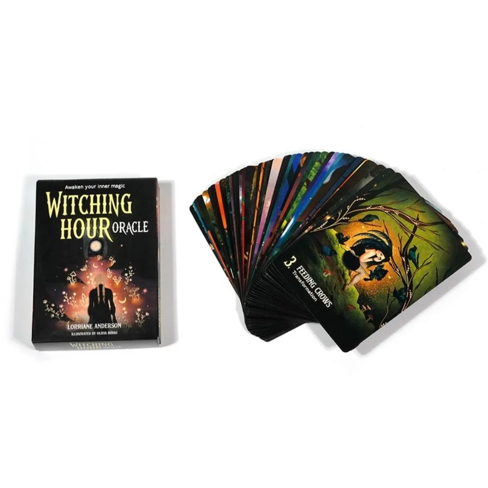 Witching Hour Oracle Cards Awaken Your Inner Magic 44 Pcs Cards 10.4*7.3cm