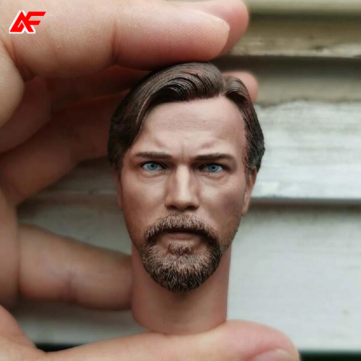 1/6 Scale Obi-Wan Kenobi Head Model For 12 inches Male Action Figure Body