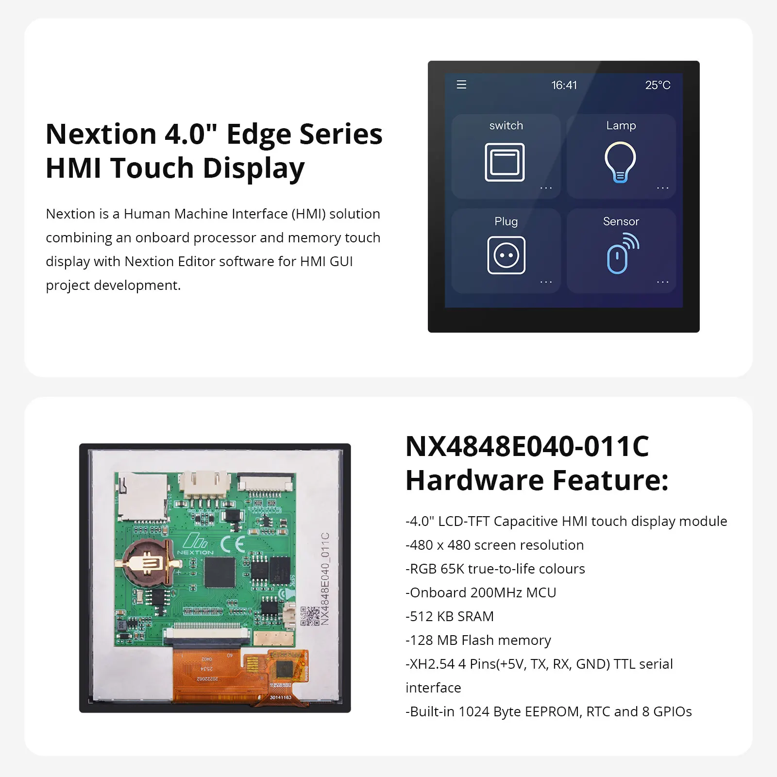 NEXTION NX4848E040-011C 4