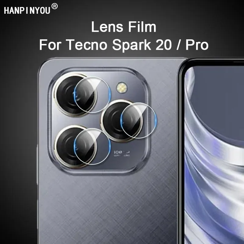 For Tecno Spark 20 20C Pro 5G Clear Ultra Slim Back Rear Camera Cover Lens Protector Soft Protective Film -Not Tempered Glass