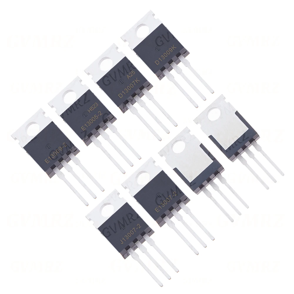 10pcs J13007-2 D13009K D13007K E13005-2 E13007-2 E13009-2 13007 13009 TO-220 Transistor