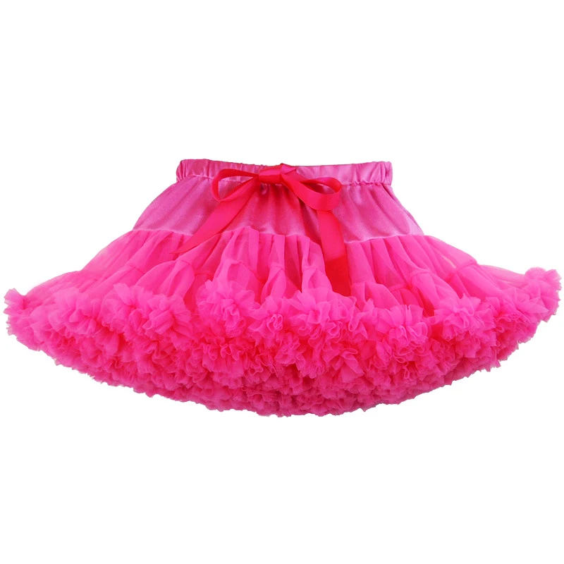 

New Baby Girls Tutu Skirt Ballerina Pettiskirt Fluffy Children Ballet Skirts For Party Dance Princess Girl Tulle Clothes