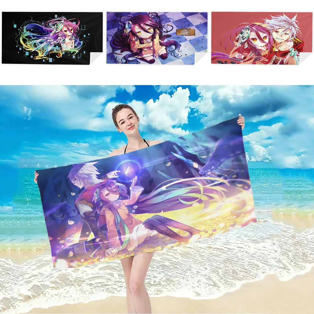 

No Game No Life Zero Towel Towel Absorbent Quick dry Soft Yoga Swimming Resort Mountain Climbing Towel