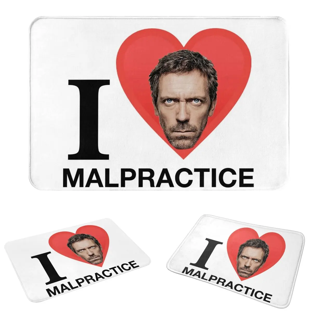 House MD Malpractice Enthusiast Merch Non-slip Doormat Floor Mat Durable Carpet Rug for Kitchen Entrance Home room Footpad Mats