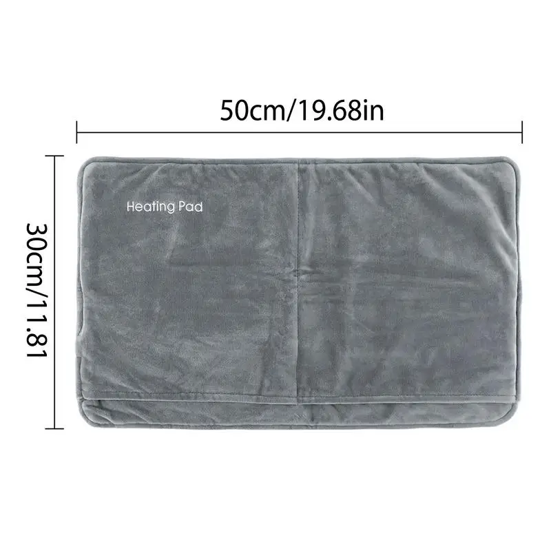 Heated Foot Warmer Electrical Soft Foot Heaters Fast Heating Pads Electrical Bedding For Reading Working Studying Sleeping