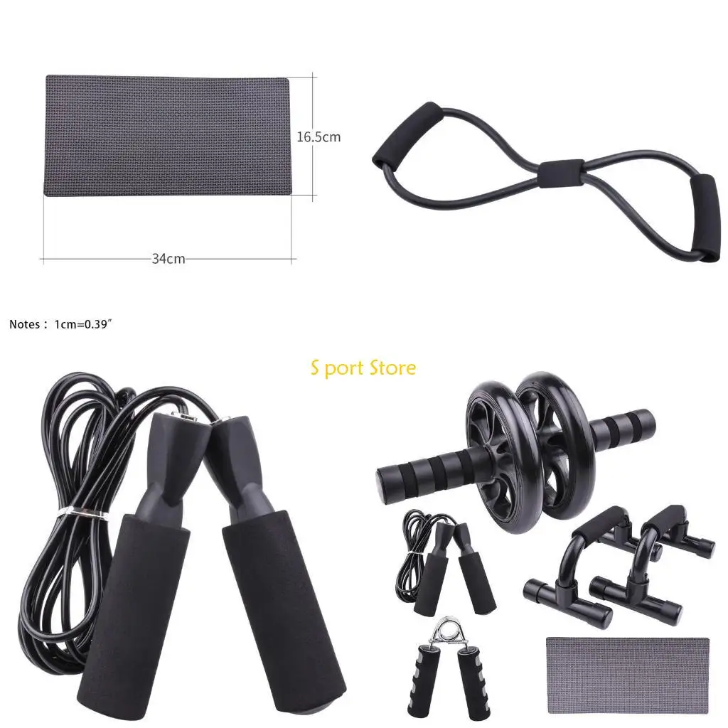 

U2JB Resistance Bands Push Up Stand Bar Exercise Muscle Training Fitness Equipments