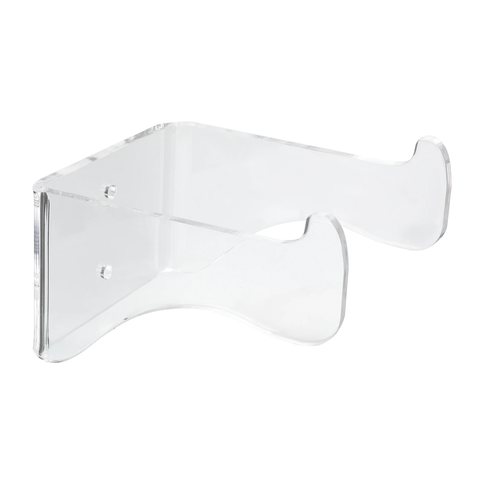 

1 set Acrylic Guitar Wall Mount Holder Clear Ukulele Hanger Stand Display Rack String Instruments Sturdy Material Easy Install