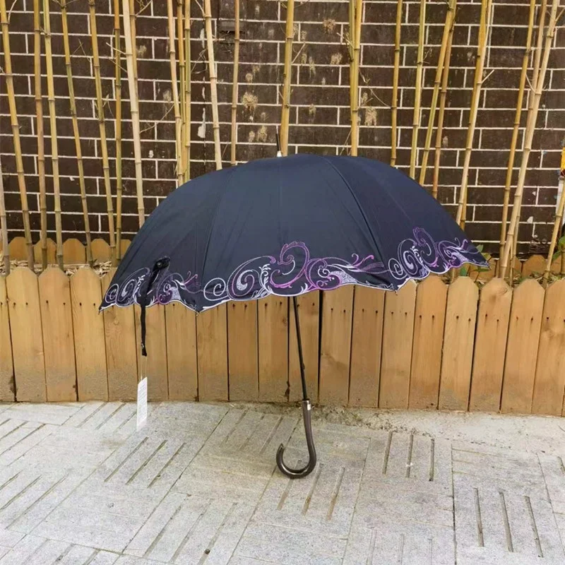 

Двухслойный солнцезащитный зонт с прямой ручкой, 99,9% защита от ультрафиолета, солнцезащитный крем, сверхпрочный, защита от ультрафиолетовых лучей, защита от солнца...