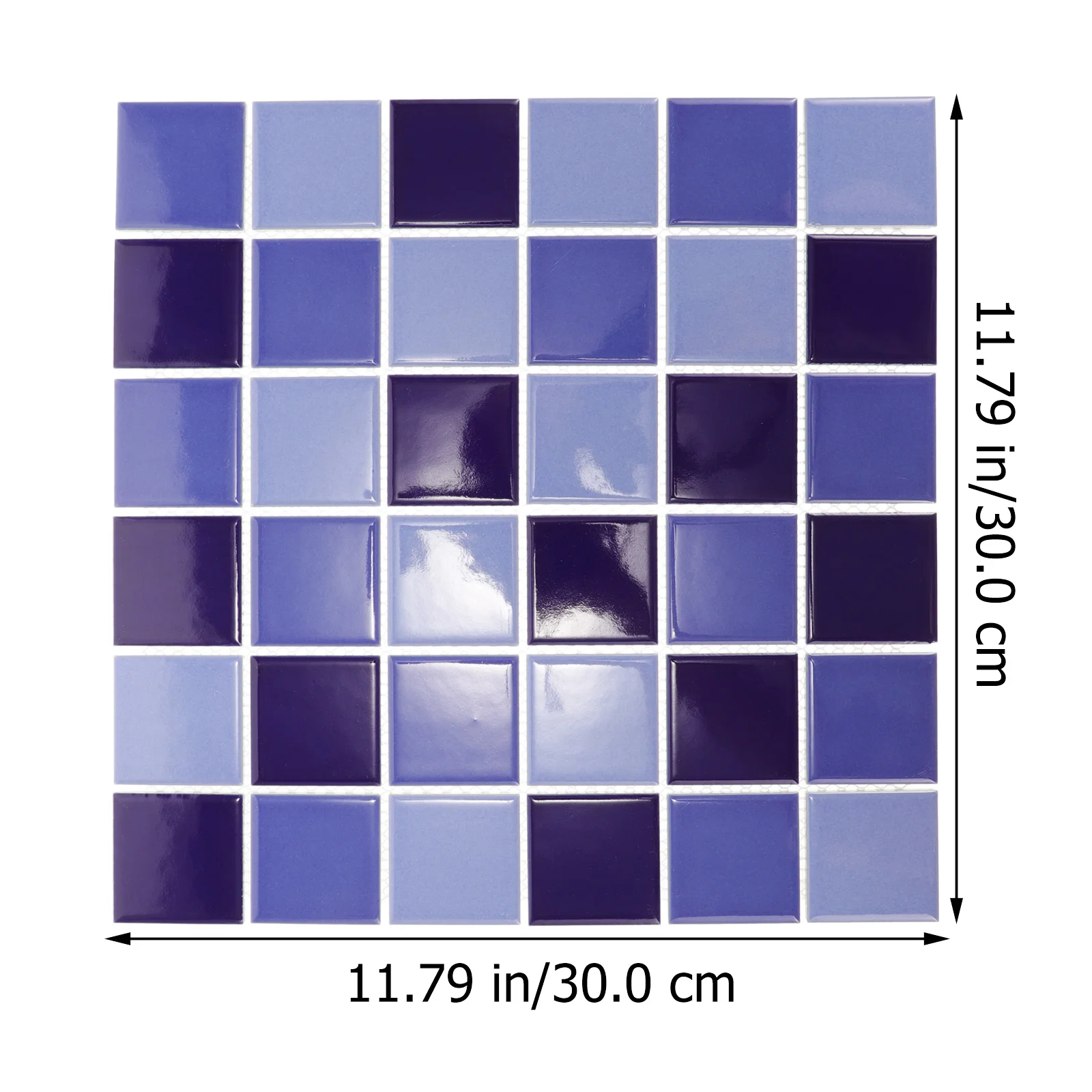 

36Pcs Pool Tiles Ceramic Square for Outdoor Swimming Pool Fish Pond Hotel Landscape Bath Floor Wall Tiles Decor