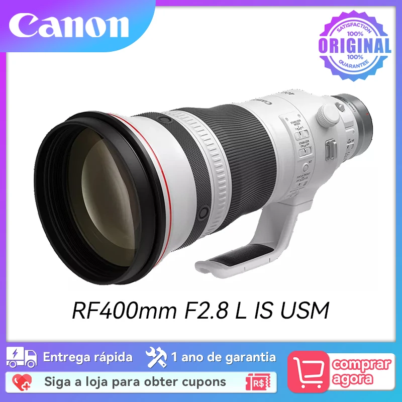 Canon RF400mm F2.8 L IS USM Exclusively for EOS R-series cameras Wide-aperture 400mm f/2.8 Super-telephoto Lens(used)