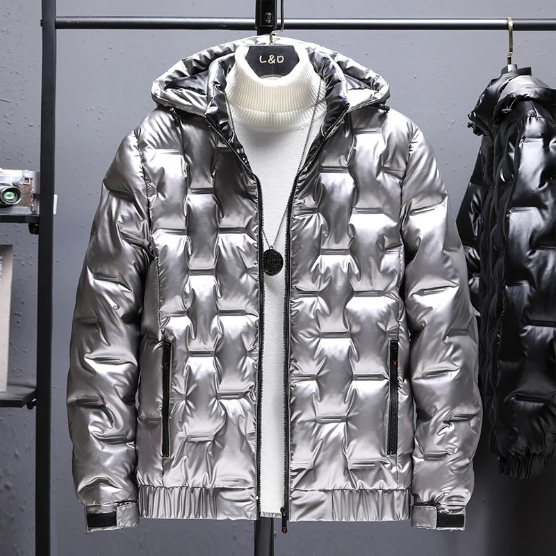

Зимние трендовые повседневные мужские парки, пальто, модная утепленная теплая верхняя одежда, удобная ветрозащитная мужская одежда с капюшоном, универсальная уличная одежда