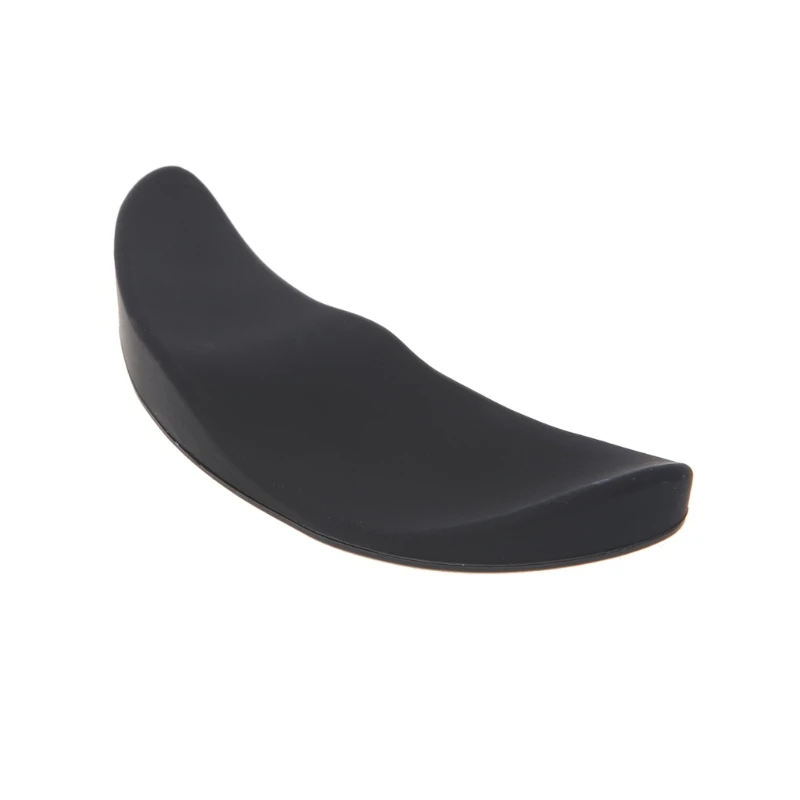 Silicone Wrist Rest Pad Ergonomic Gliding for Palm Rest Smooth Wrist Stress Realease Pad Black