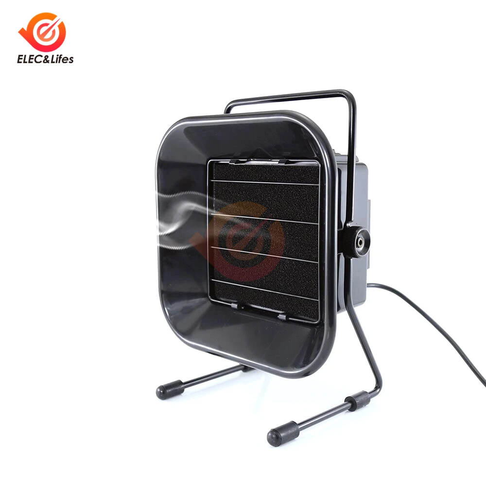 30W Portable Solder Smoke Absorber ESD Fume Extractor for Soldering Iron Work with Filter Sponge Welding Tool Accessories