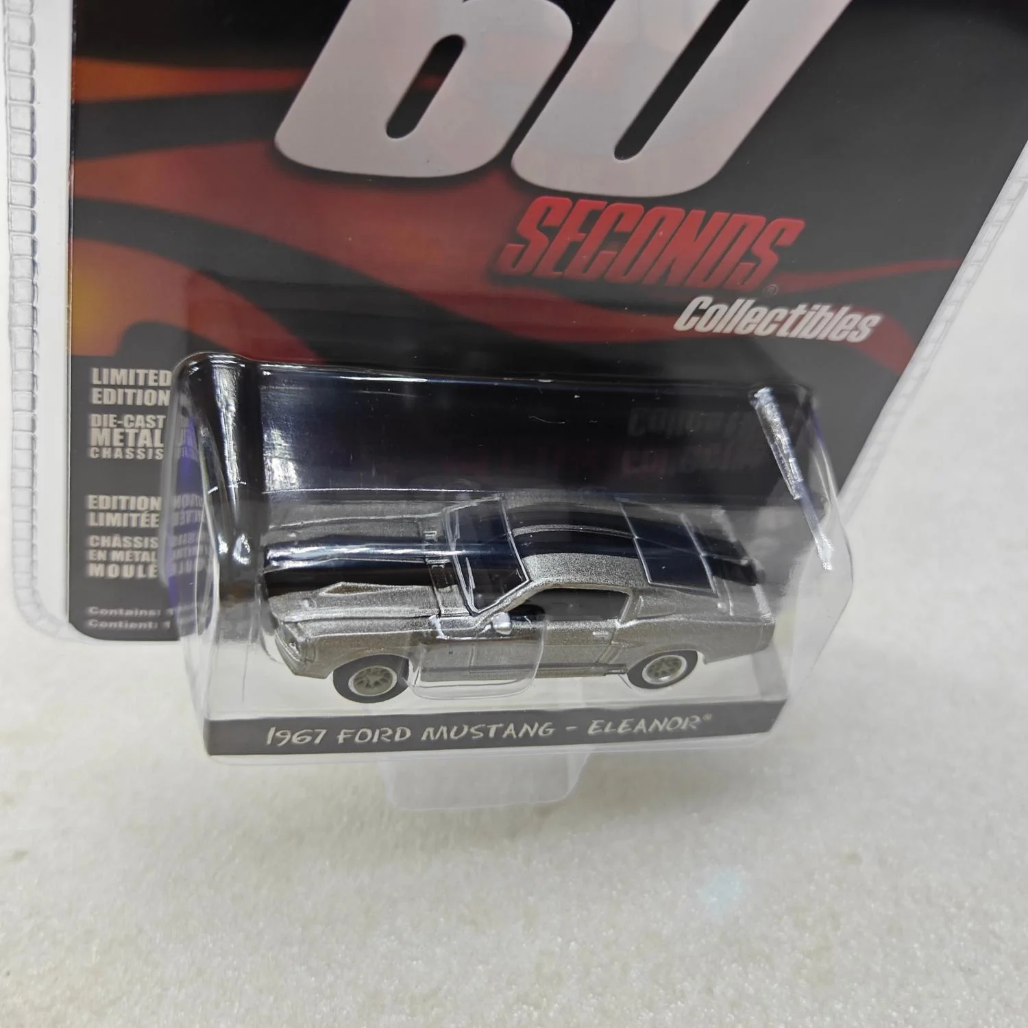 GreenLight 1:64 1967 personnalisé Ford Mustang ELEANOR haute Simulation alliage modèle de voiture à collectionner jouet cadeau Souvenir affichage ornement
