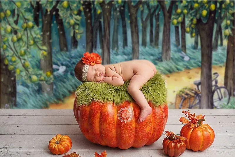 Fondos de bosque Mocsicka, fondo Bokeh para recién nacido, niño o niña, decoraciones para Baby Shower, accesorios de fondo para sesión fotográfica