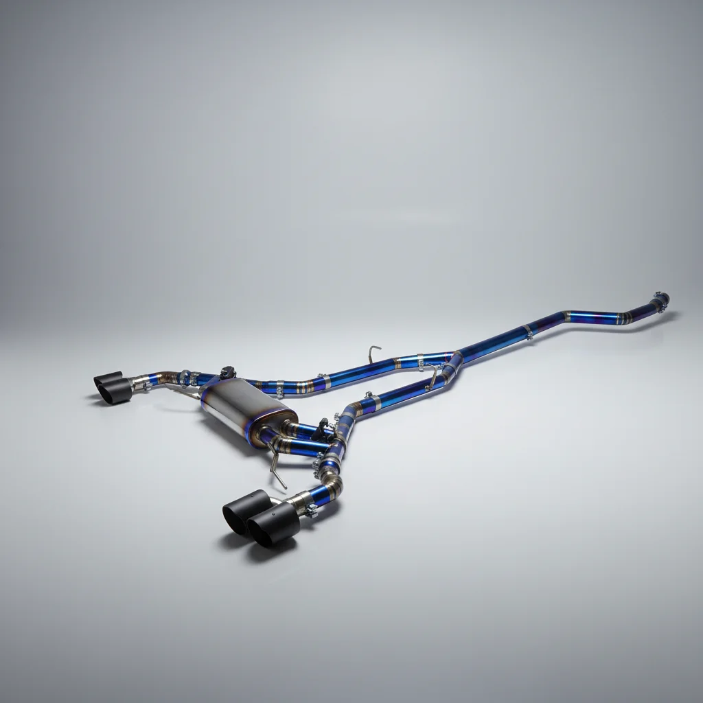 Titanium Alloy Exhaust Catback Pipes for  X5/X6 B58 3.0T G05/G06 2019-2023 Car Exhaust System Titanium Exhaust Pipe
