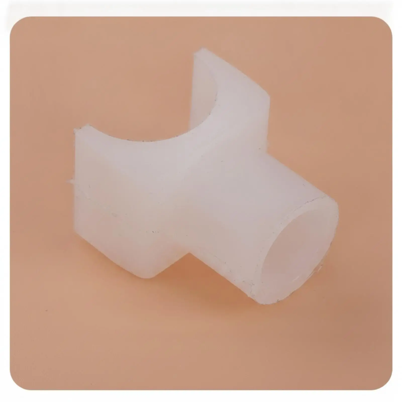 Support Block Nylon Tubing Mounting Bracket Durable Positioning Component for Mobility Aid Frame Alignment Hardware