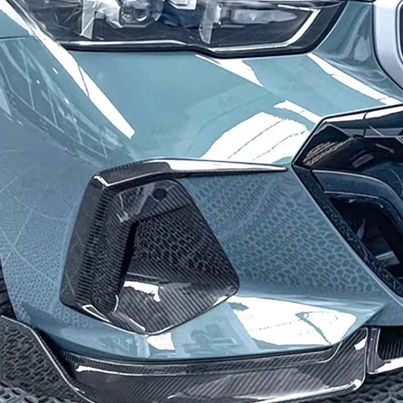Suitable for 24-26 BMW 5 Series G60 G68 dry carbon fiber front bar trend front trend