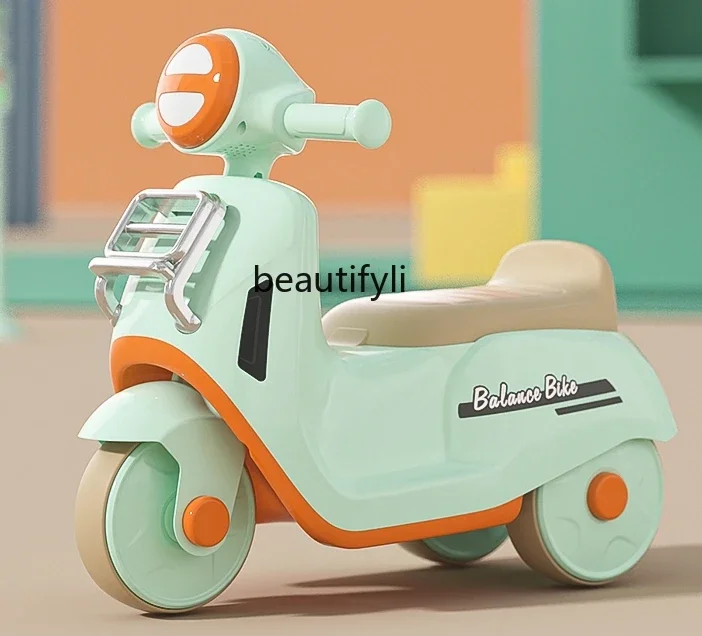 

Balance scooter for children aged 1 to 3 Infant scooter four wheels, no pedals