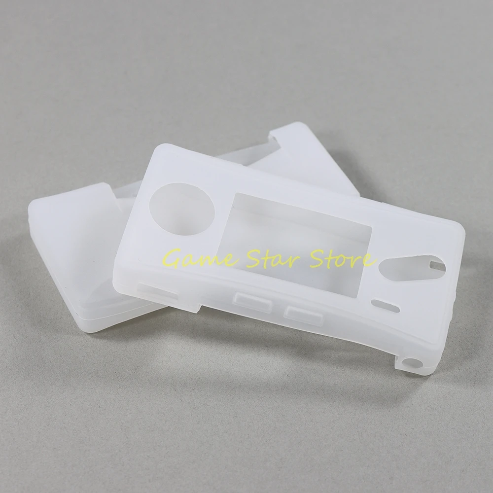 1 قطعة حافظة من السيليكون المضادة للخدش لـ GBM غطاء حماية ناعم شفاف لـ GameBoy Micro #4