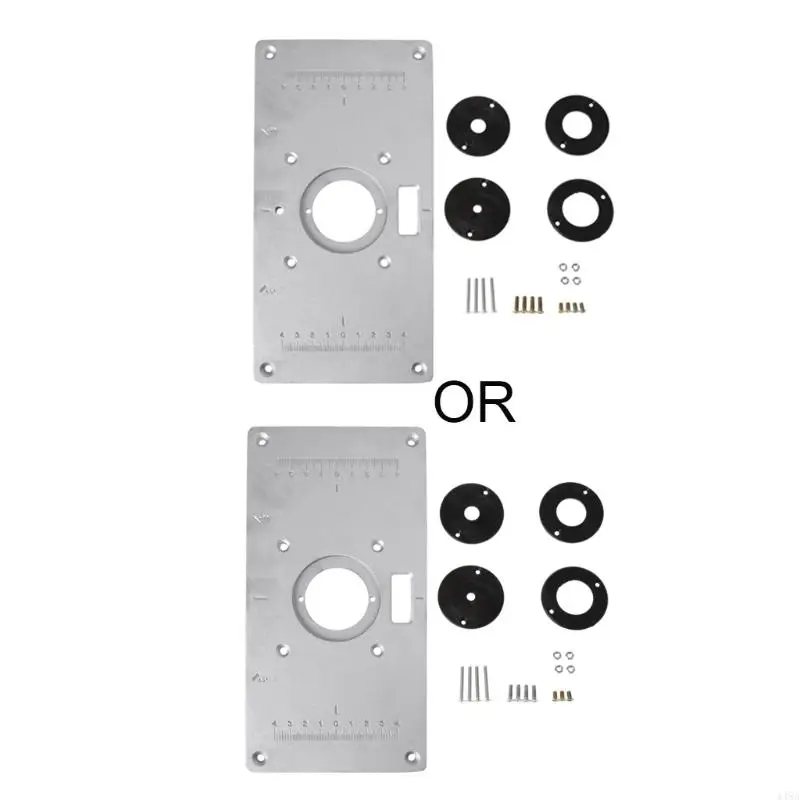 

Aluminum Router Table Insert Plate for