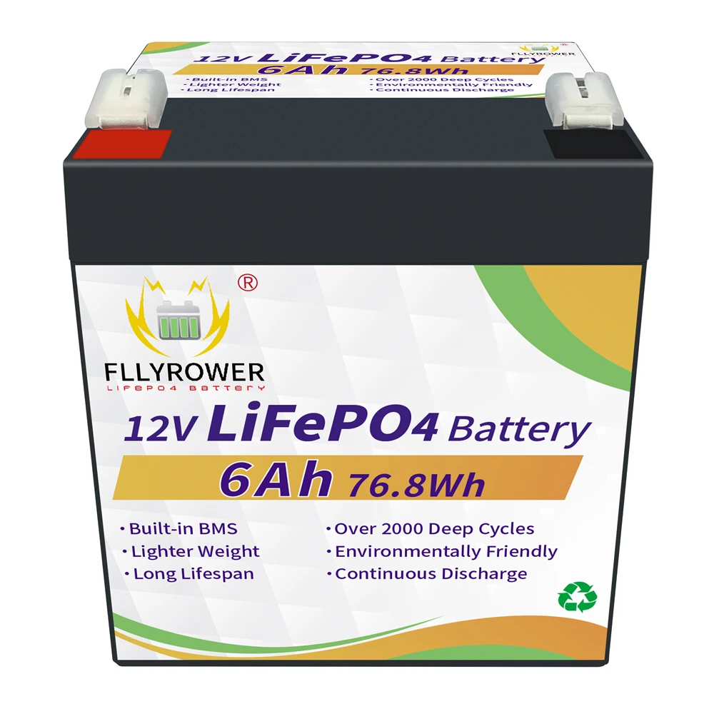 LiFePO4-batería recargable para niños, 12V, 20Ah, 10Ah, 8Ah, 6Ah, Escala de pulverización, Control de acceso