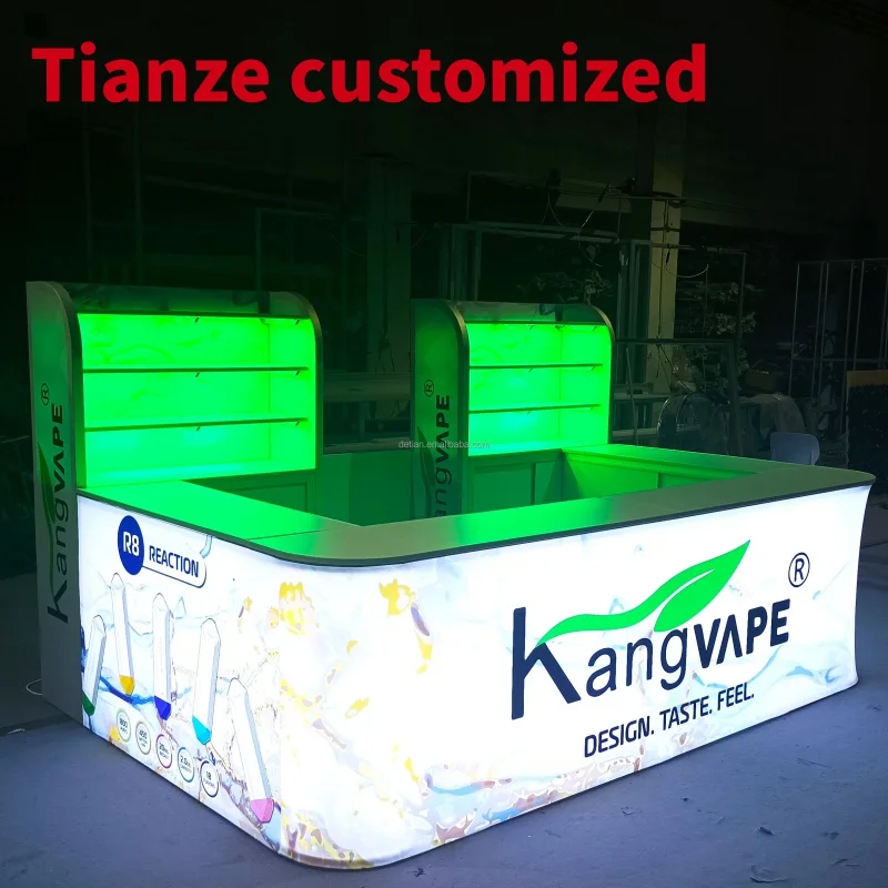 

(customized)Detian Display offer 10x10 trade show booth expo stand, portable exhibition booth custom trade show booth display