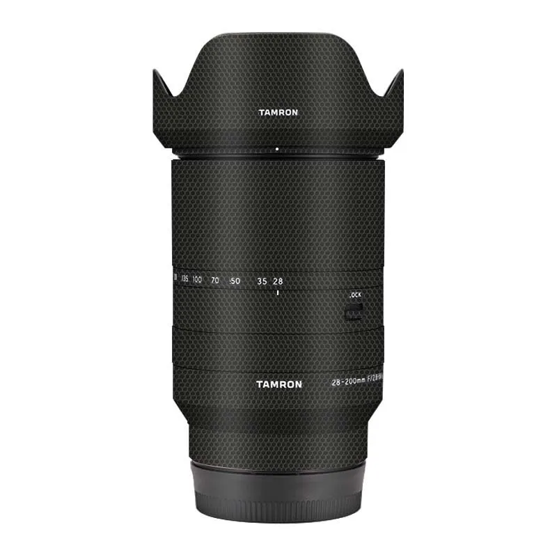 Für Tamron 28-200mm 1: 2,8-5,6 di iii rxd 28-200f 2,8-5,6 Kamera objektiv Haut verpackungs folie Schutz folie Anti-Kratz-Aufkleber