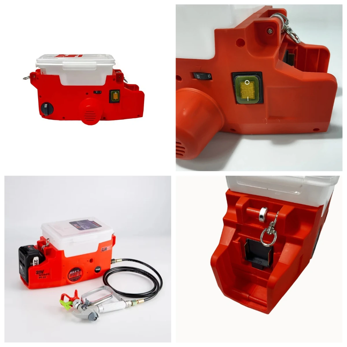 

2025 Professional High Voltage Paint Sprayer Machine New Backpack And Handheld Airless Design With 1.3mm Nozzle For DIY Projects