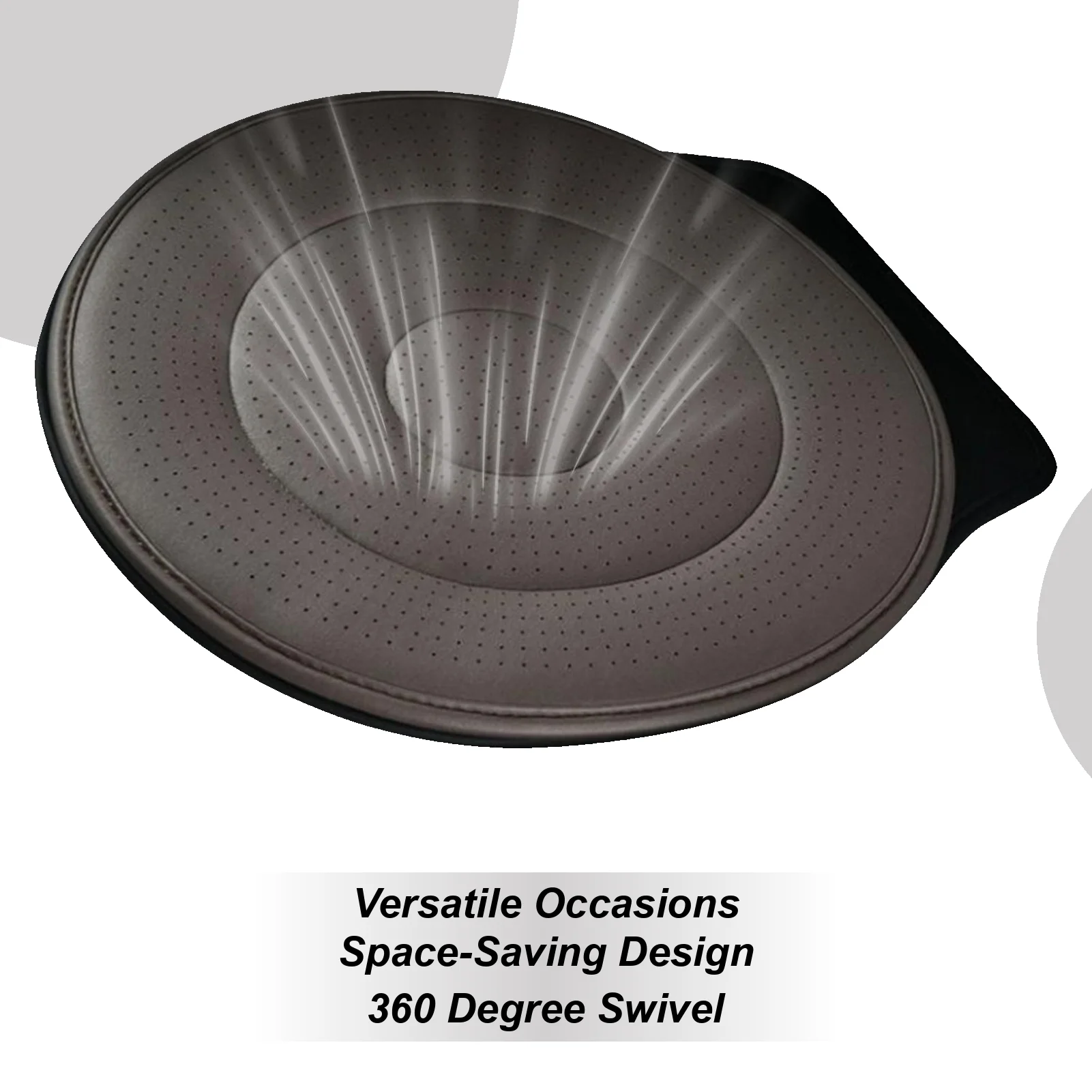 

Вращающаяся подушка сиденья для автомобиля, вращающаяся на 360 градусов подушка сиденья, противоскользящая влагоотводящая подушка, стул для водителя, внедорожника, грузовика, пожилого возраста