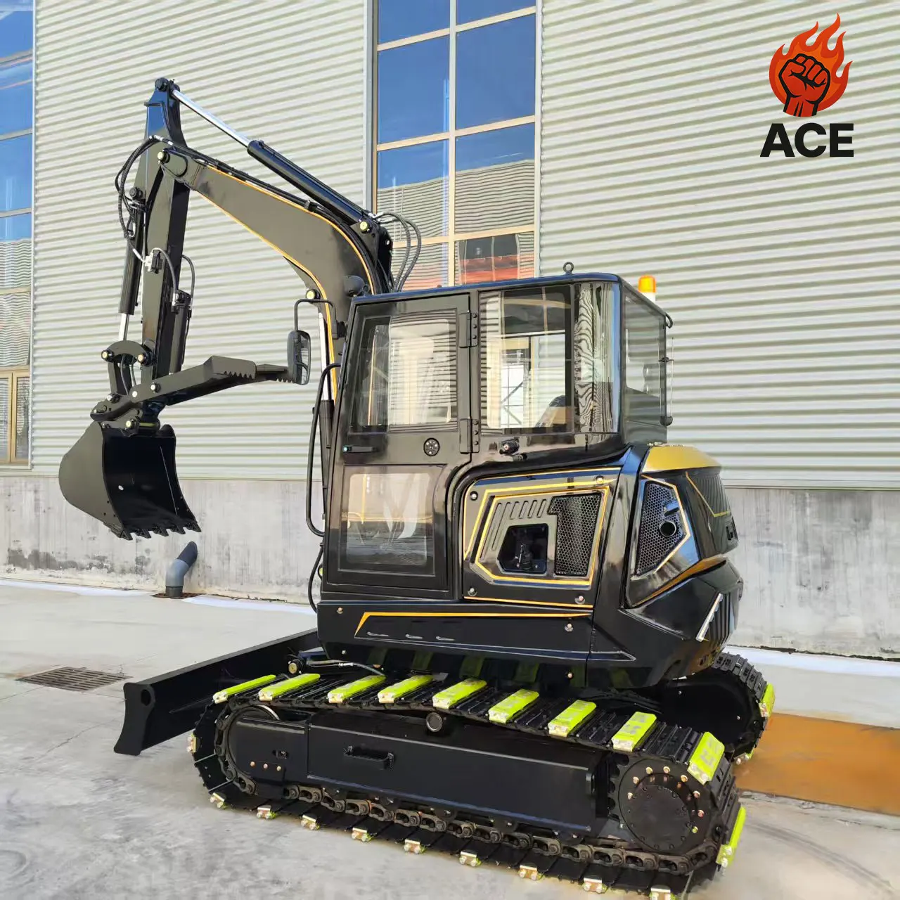 

Free Shipping EPA Engine Kubota 6.5 Ton New Crawler Digger Bagger Mini Excavator customized Mini Small Excavators