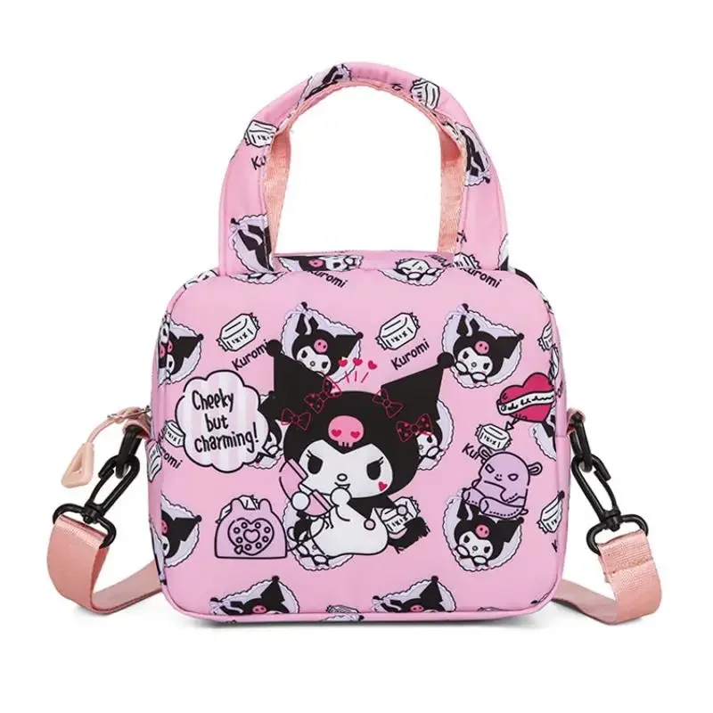 حقيبة ظهر للأطفال من Hello Kittys Sanrios مكونة من أربع قطع حقيبة ظهر للفتيات والأولاد والطالبات المحمولة بسعة كبيرة حقيبة ظهر كرتونية كاواي أنيمي