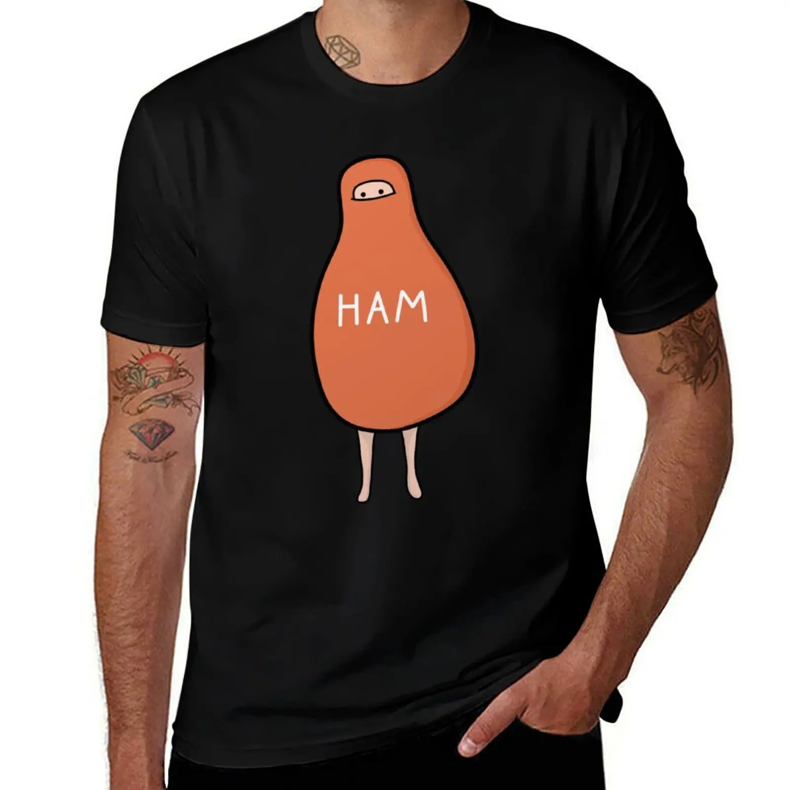 Ham : To Kill A Mockingbird Original Literally Scout Ham Halloween Costume T-Shirt Anti-Wrinkle Short Sleeve T-Shirt